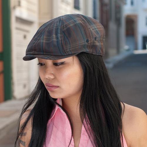 Goorin Bros. monster drive polyester gatsby flatcap Brown  womens styling