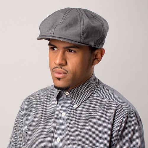 Goorin Bros. ted logan cotton gatsby flatcap Grey  mens styling