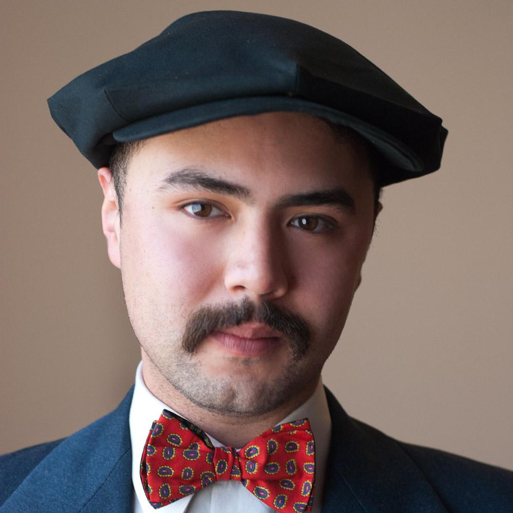 Goorin Bros. big al cotton ivy flatcap Black  mens styling