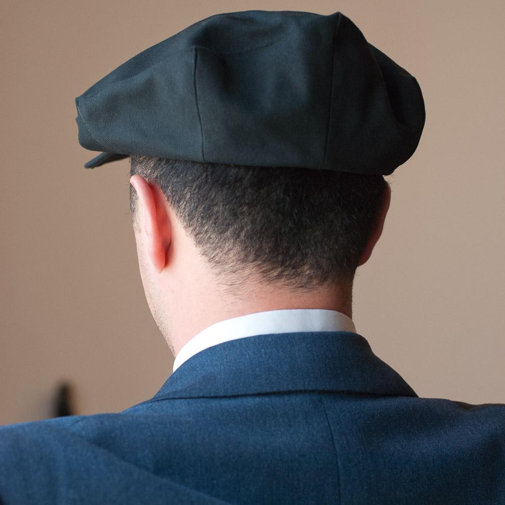Goorin Bros. big al cotton ivy flatcap Black  mens styling