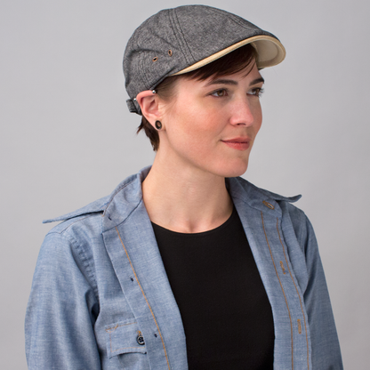 Goorin Bros. kamogawa cotton ivy flatcap Navy  womens styling