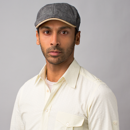 Goorin Bros. kamogawa cotton ivy flatcap Navy  mens styling