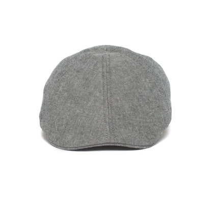 Goorin Bros. mr bang cotton duckbill ivy flatcap Black front view