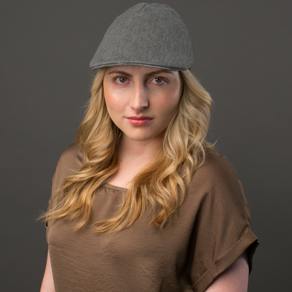 Goorin Bros. romeo antonio viscose duckbill ivy flatcap Grey  womens styling