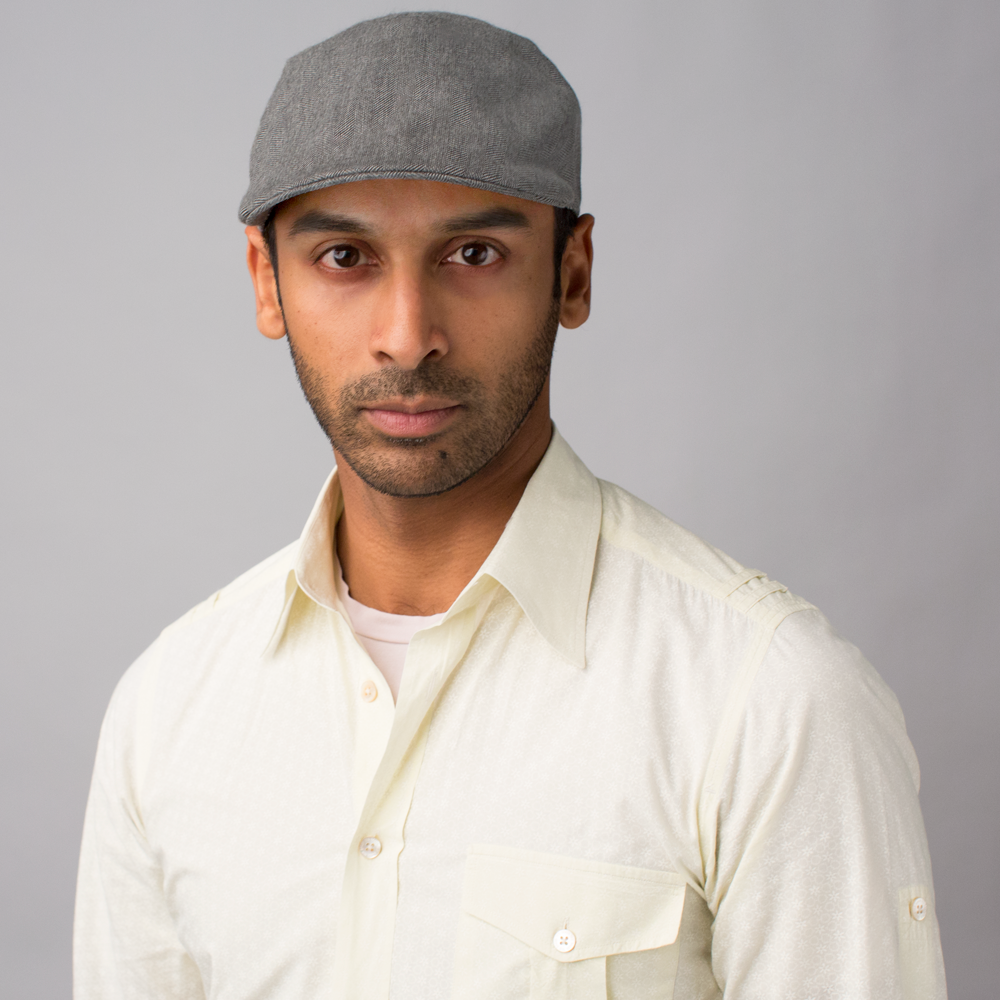 Goorin Bros. romeo antonio viscose duckbill ivy flatcap Grey  mens styling