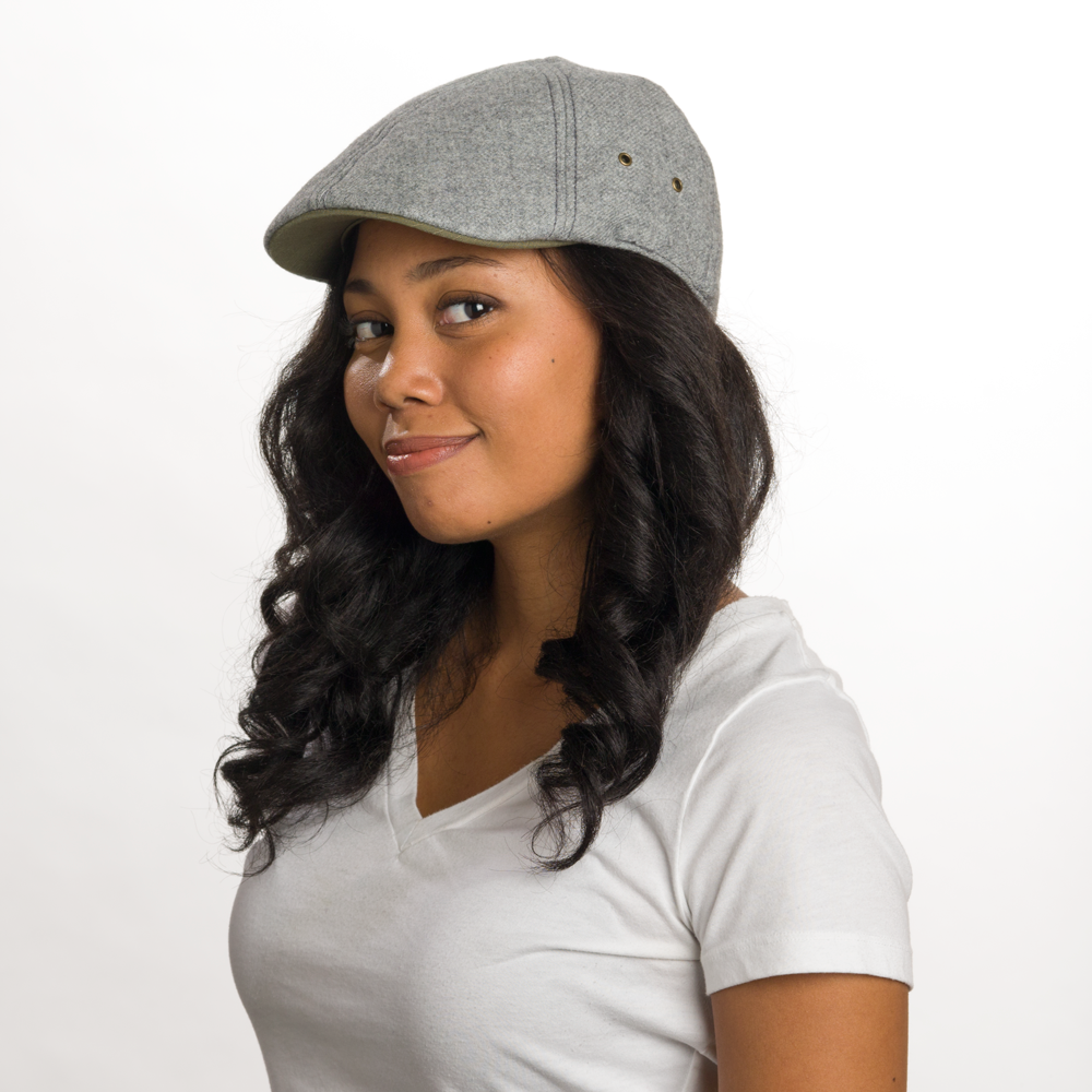 Goorin Bros. haight st wool blend duckbill ivy flatcap Grey  womens styling