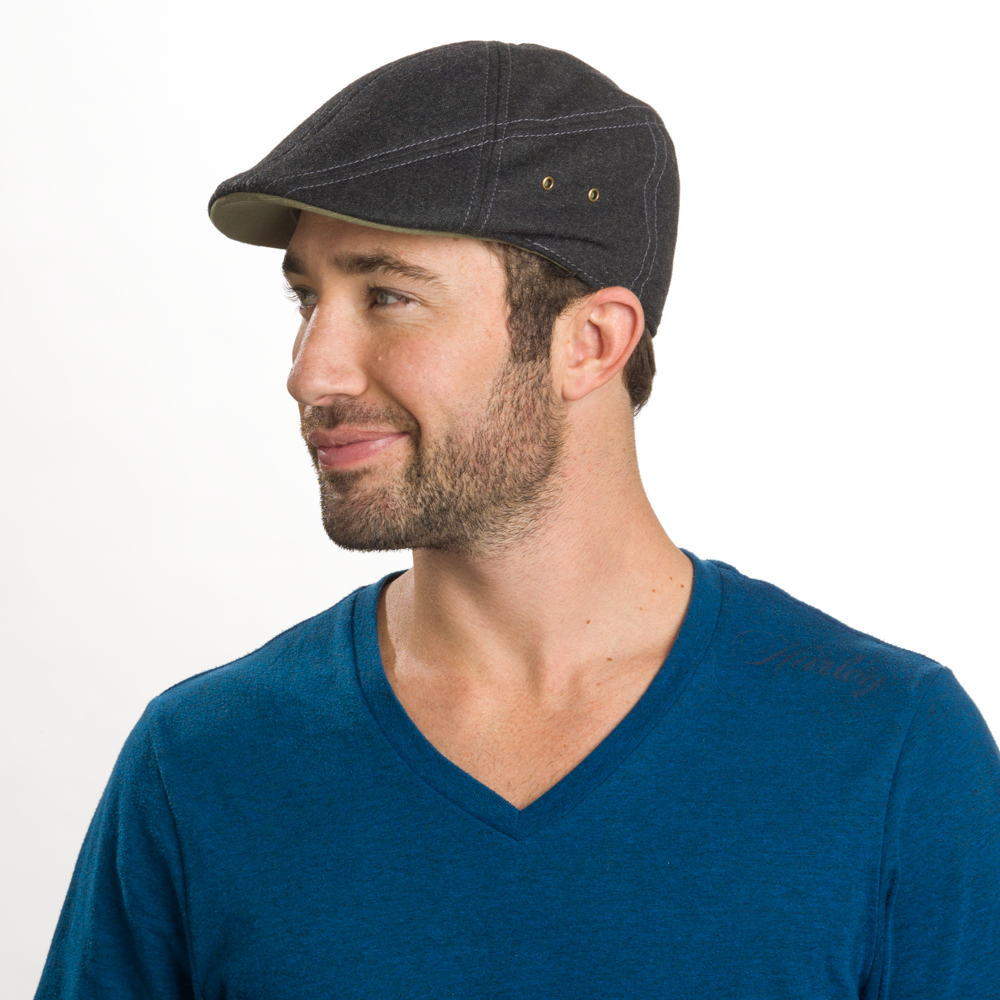 Goorin Bros. union square wool blend burbank ivy flatcap Black  mens styling