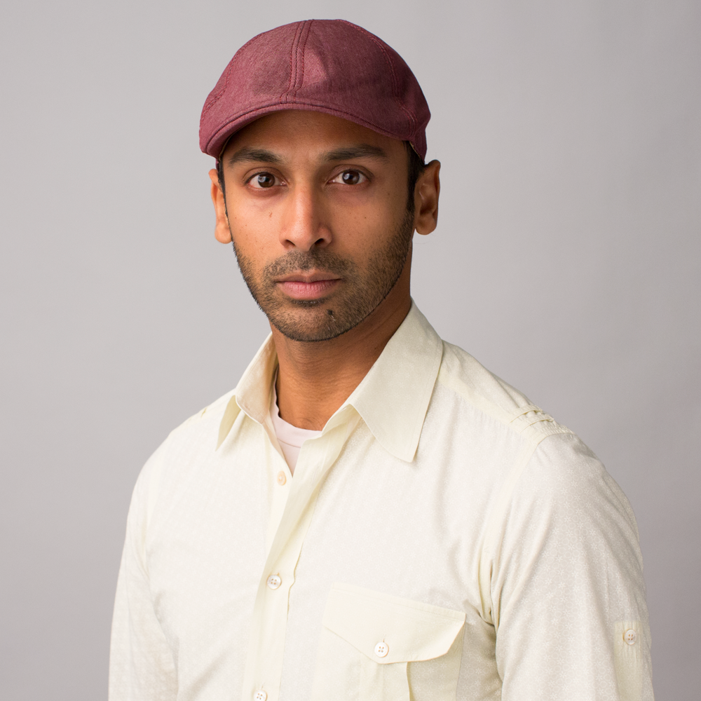 Goorin Bros. blue moon cotton duckbill ivy flatcap Red  mens styling