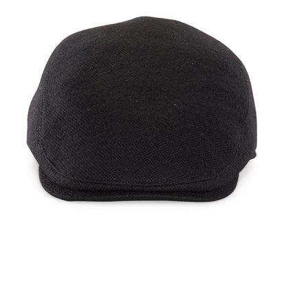 Goorin Bros. high road cotton low profile ivy flatcap Black front view