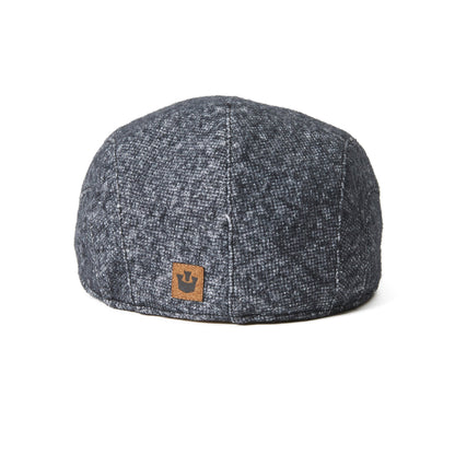 Goorin Bros. high road cotton low profile ivy flatcap Charcoal back view