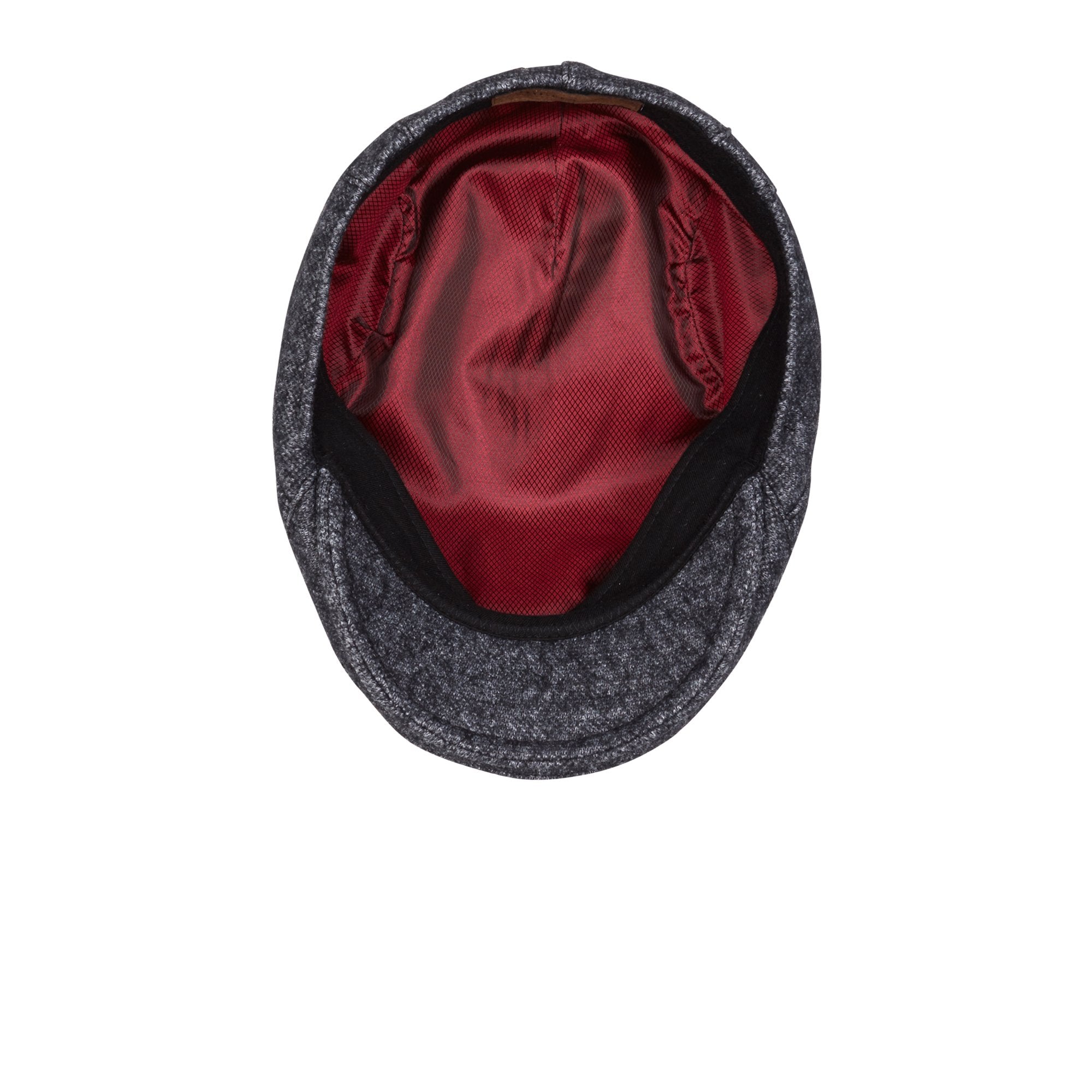 Goorin Bros. high road cotton low profile ivy flatcap Charcoal under view