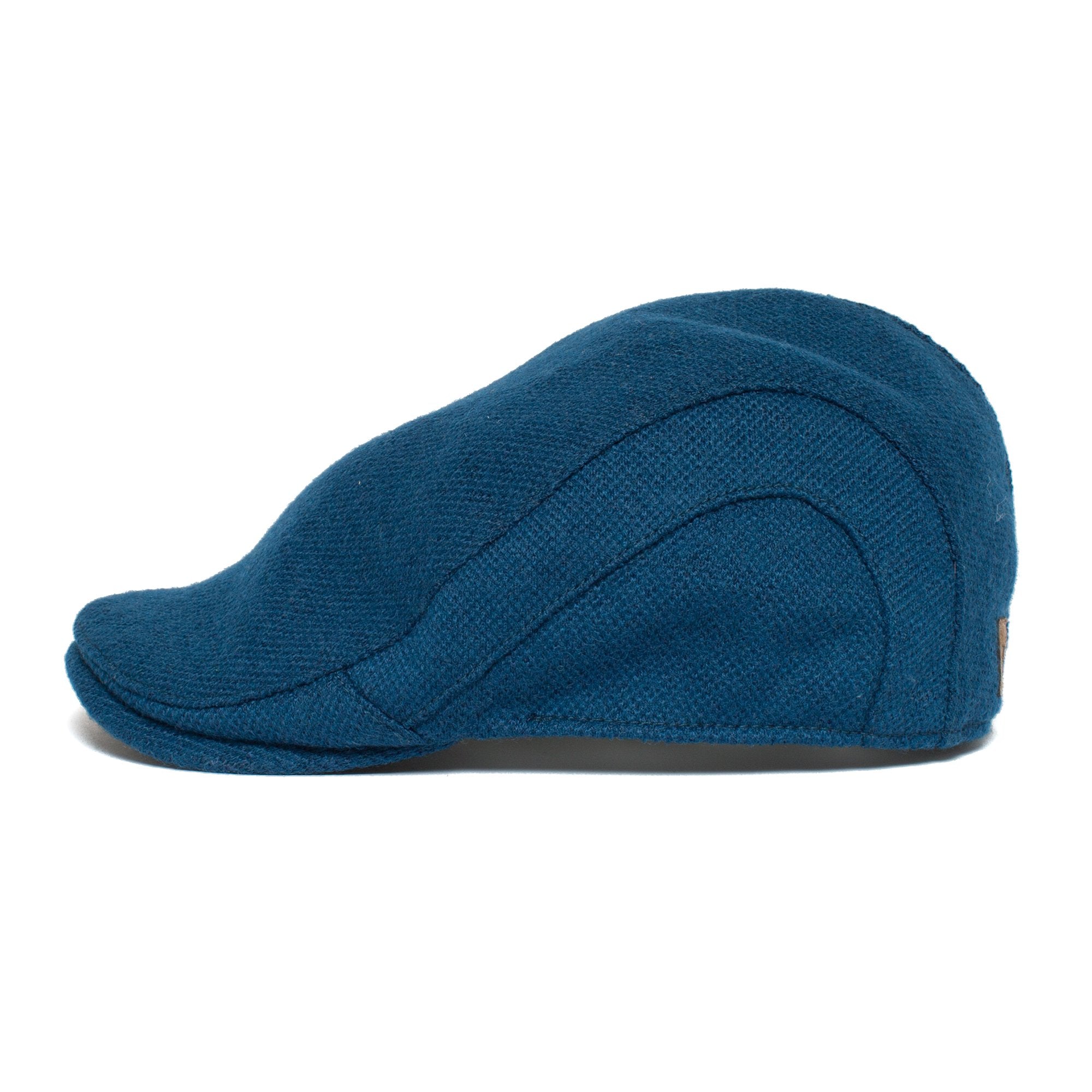 Goorin Bros. high road cotton low profile ivy flatcap Teal side view