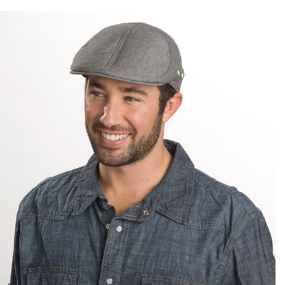 Goorin Bros. branson cotton halo ivy flatcap Black  mens styling