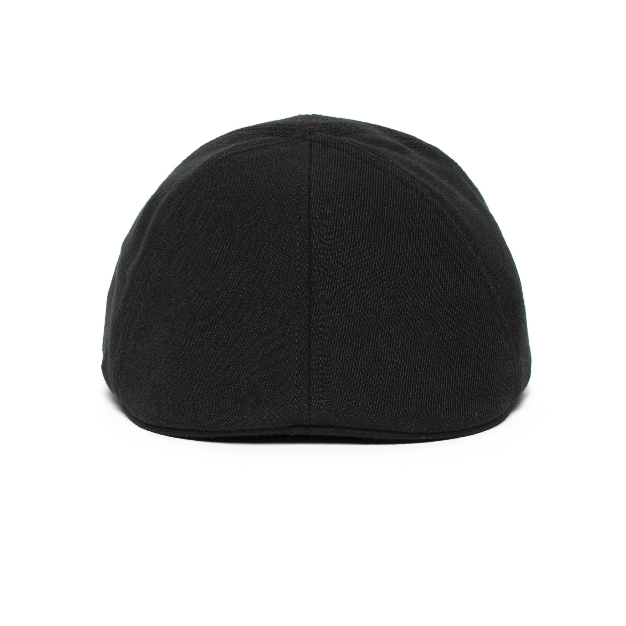 Goorin Bros. old town acrylic duckbill ivy flatcap Black front view