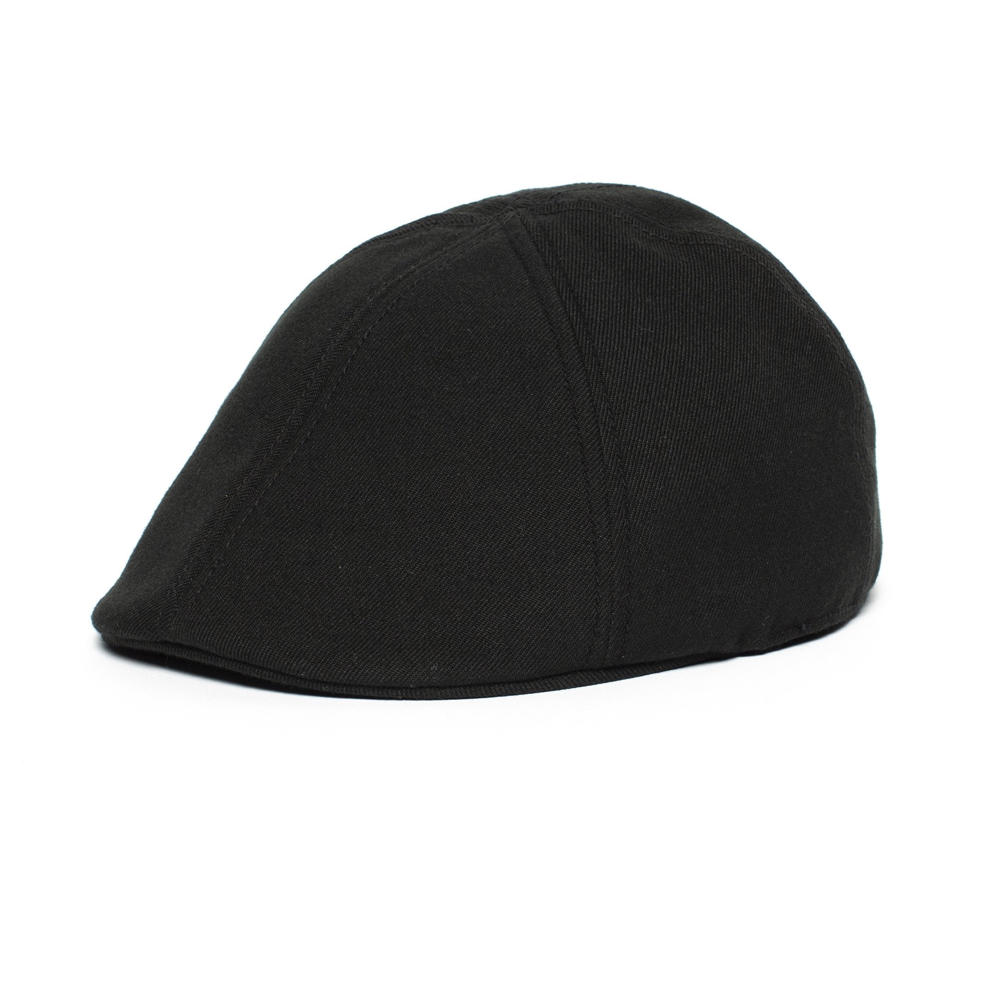 Goorin Bros. old town acrylic duckbill ivy flatcap Black left side view