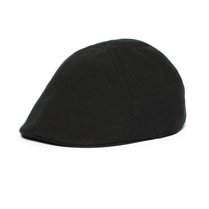Goorin Bros. old town acrylic duckbill ivy flatcap Black left side view