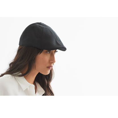 Goorin Bros. old town acrylic duckbill ivy flatcap Black  womens styling