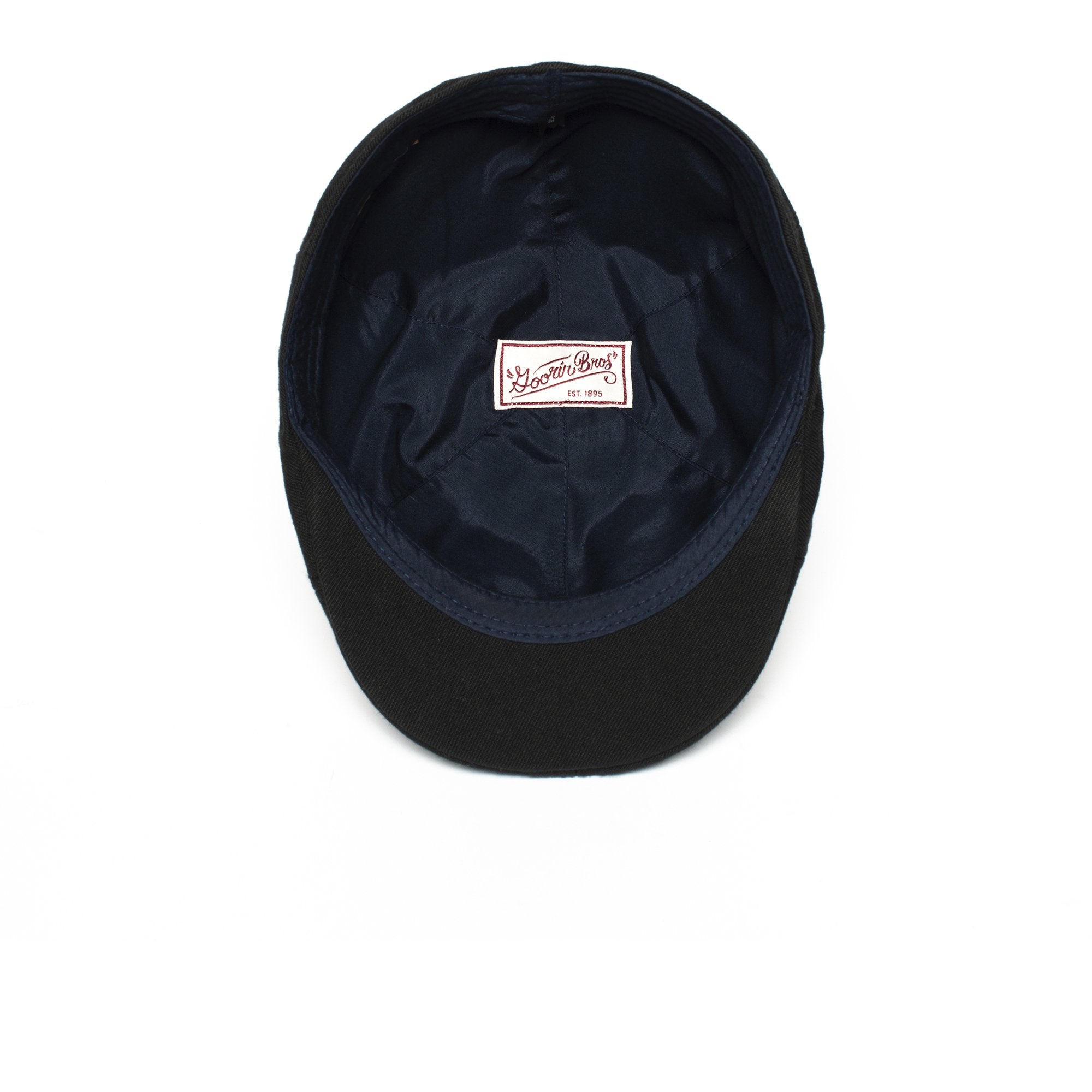 Goorin Bros. old town acrylic duckbill ivy flatcap Black under view