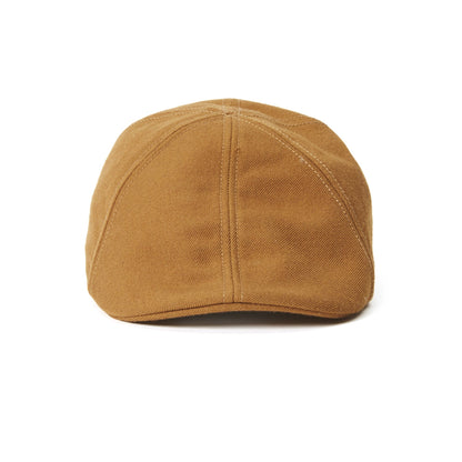 Goorin Bros. old town acrylic duckbill ivy flatcap Brown front view