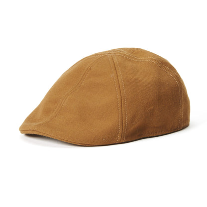 Goorin Bros. old town acrylic duckbill ivy flatcap Brown left side view