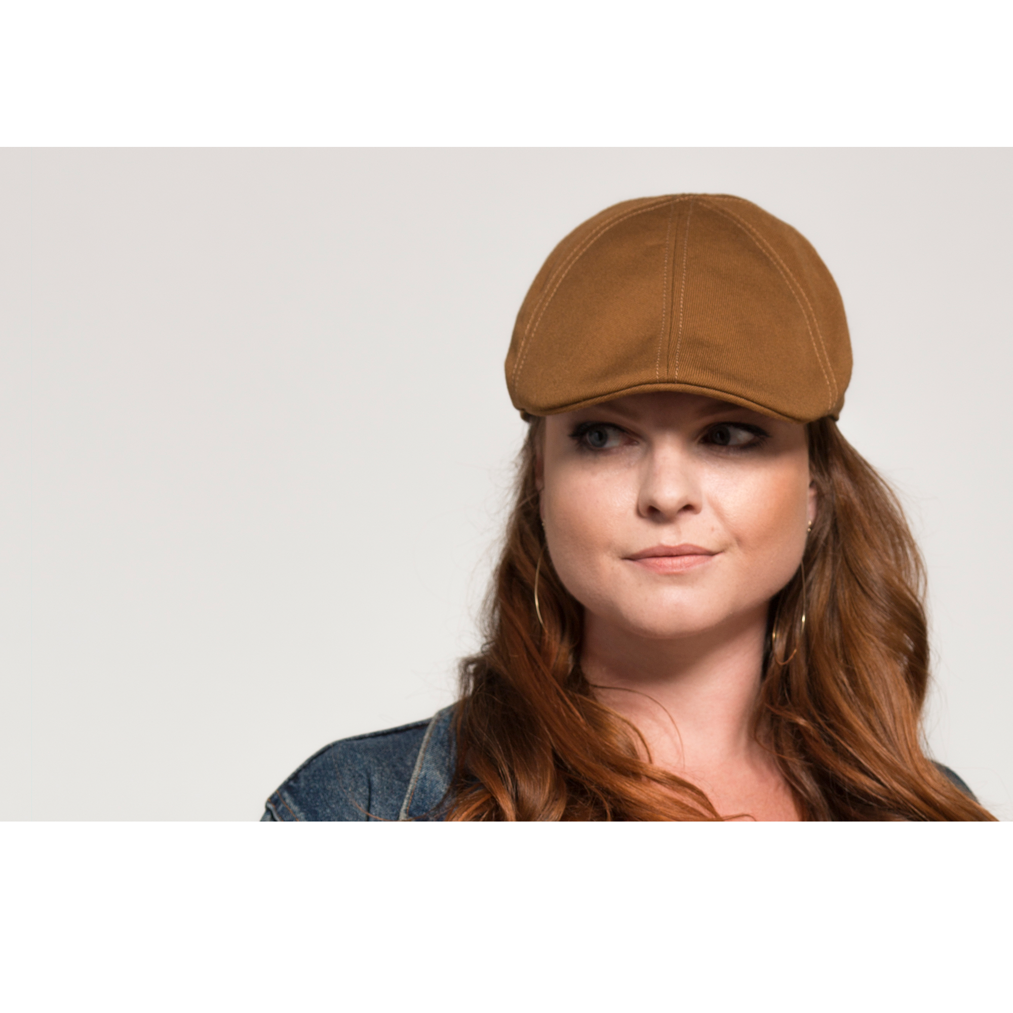 Goorin Bros. old town acrylic duckbill ivy flatcap Brown  womens styling