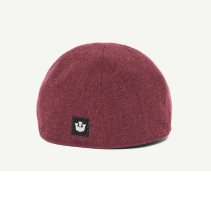 Goorin Bros. old town acrylic duckbill ivy flatcap Burgundy  back view