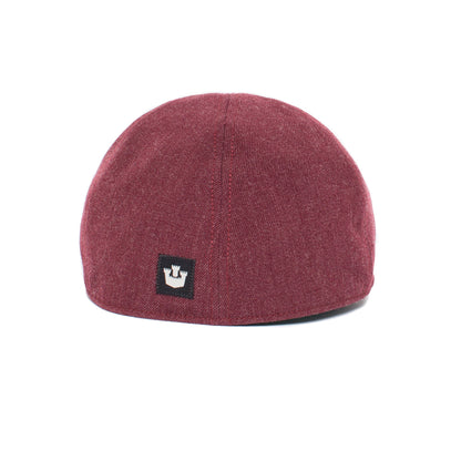 Goorin Bros. old town acrylic duckbill ivy flatcap Burgundy back view