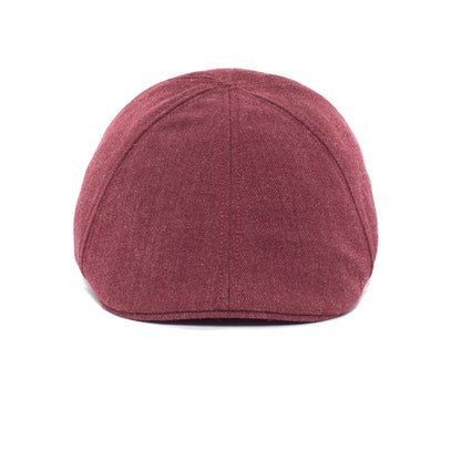 Goorin Bros. old town acrylic duckbill ivy flatcap Burgundy front view