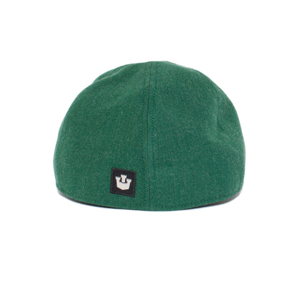 Goorin Bros. old town acrylic duckbill ivy flatcap Dark Green back view