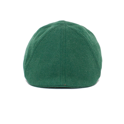 Goorin Bros. old town acrylic duckbill ivy flatcap Dark Green front view
