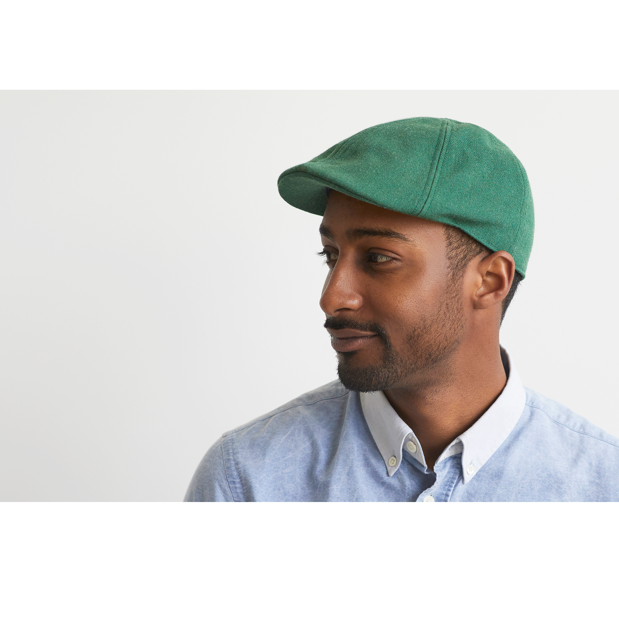 Goorin Bros. old town acrylic duckbill ivy flatcap Dark Green  mens styling