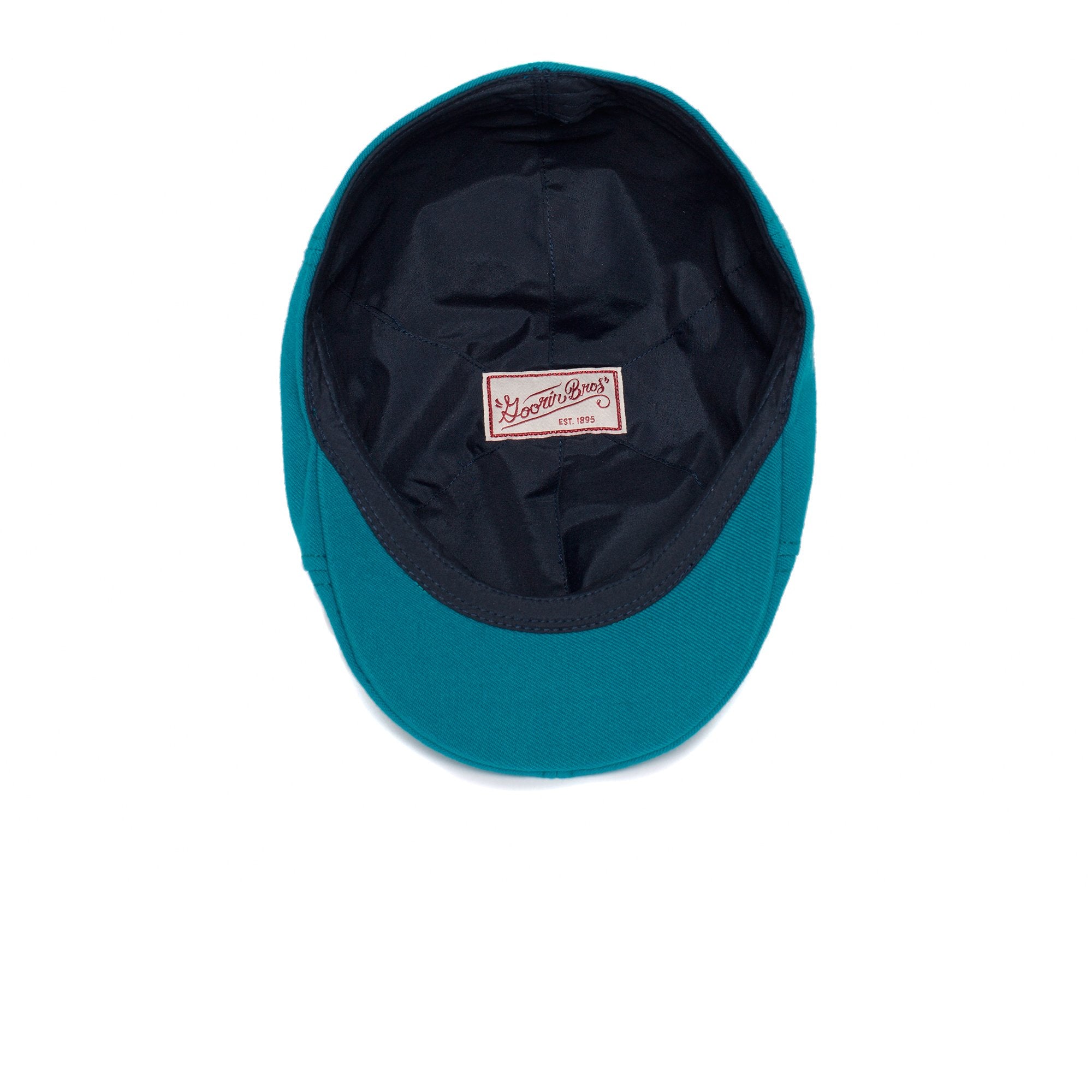 Goorin Bros. old town acrylic duckbill ivy flatcap Green under view