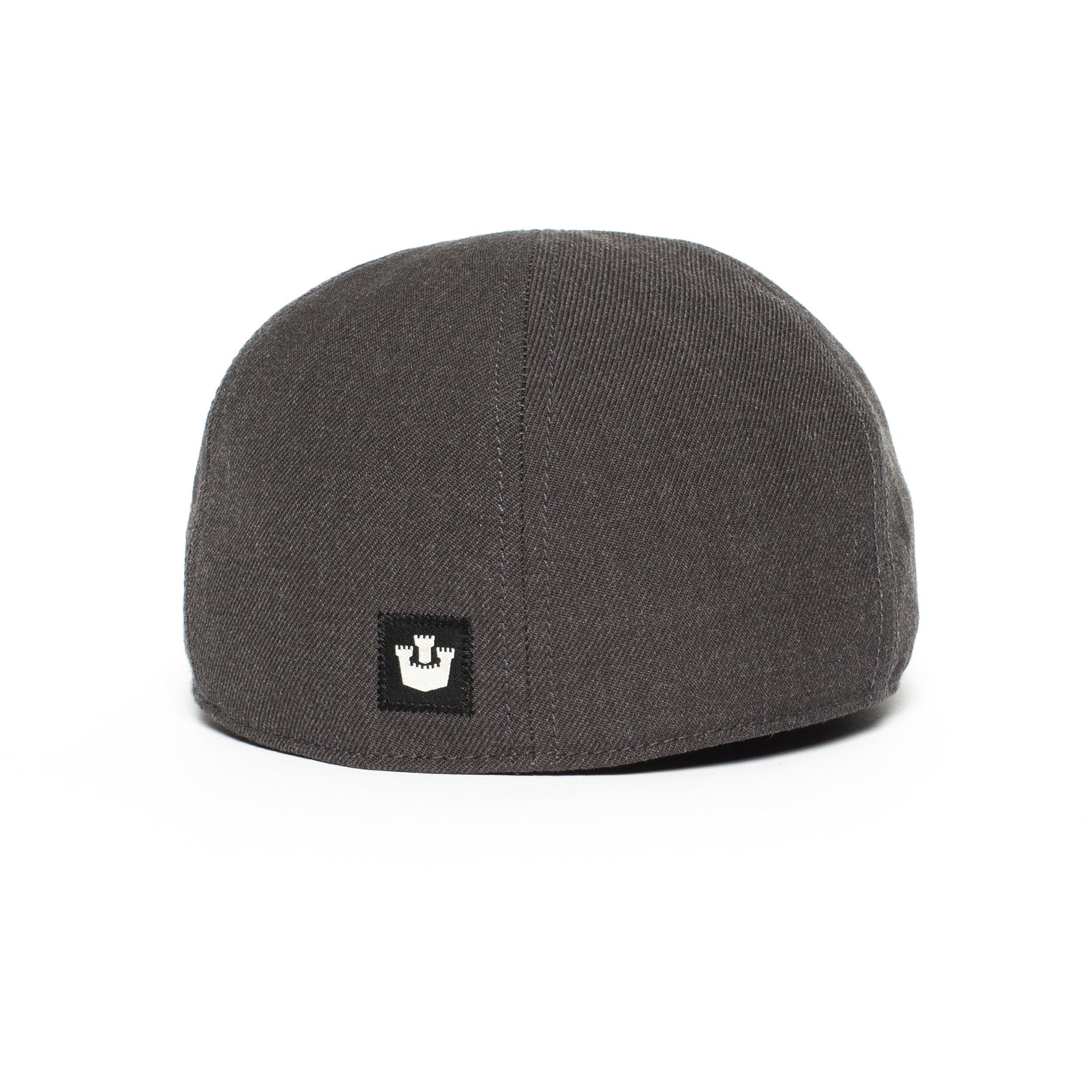 Goorin Bros. old town acrylic duckbill ivy flatcap Grey back view