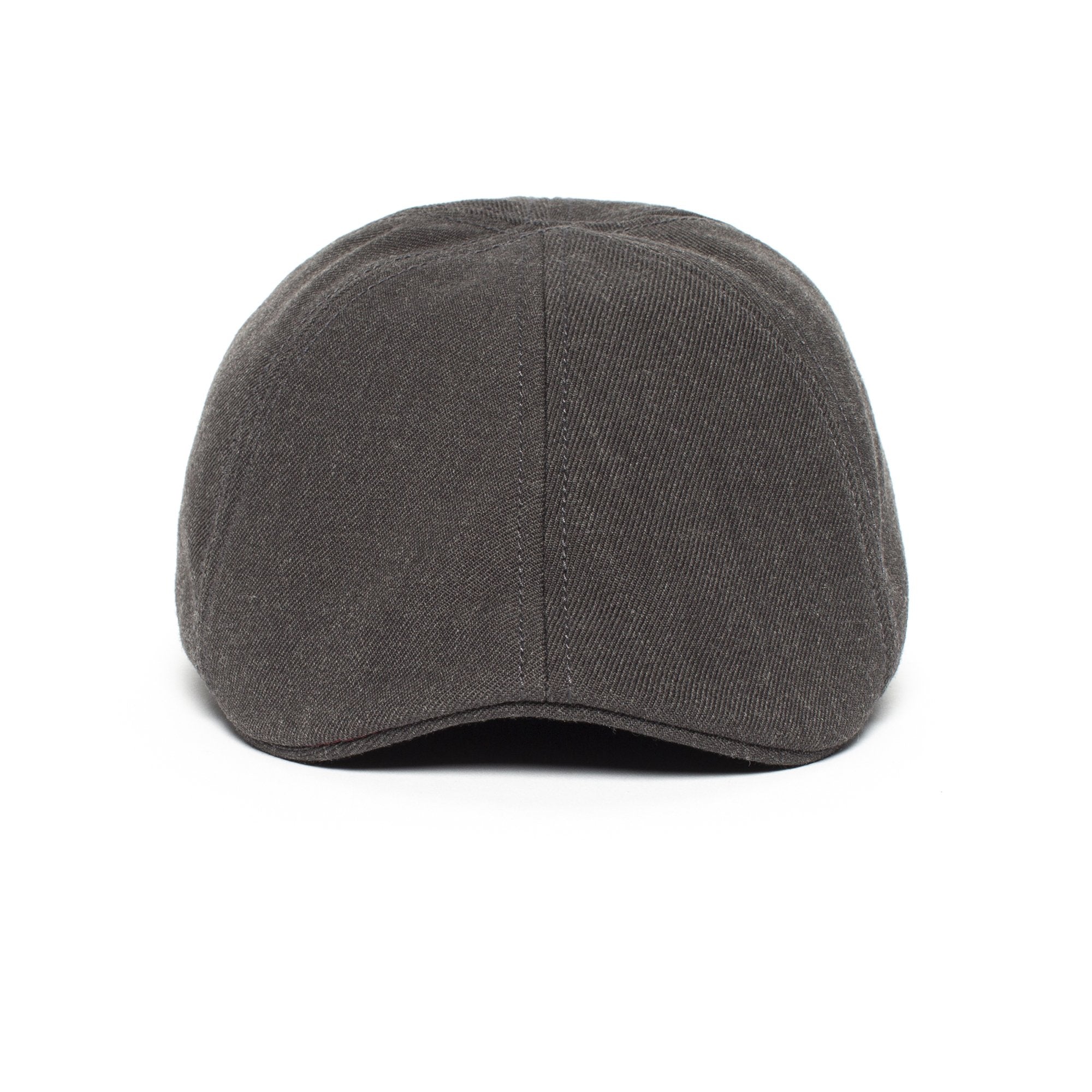 Goorin Bros. old town acrylic duckbill ivy flatcap Grey front view