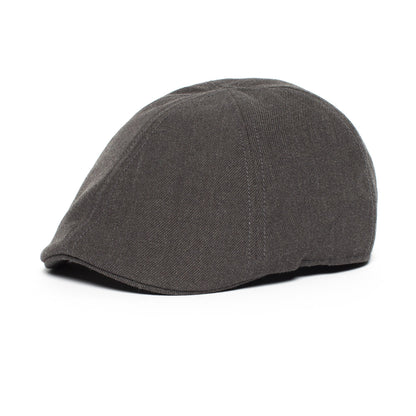Goorin Bros. old town acrylic duckbill ivy flatcap Grey left side view