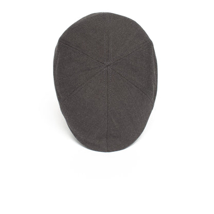 Goorin Bros. old town acrylic duckbill ivy flatcap Grey top view
