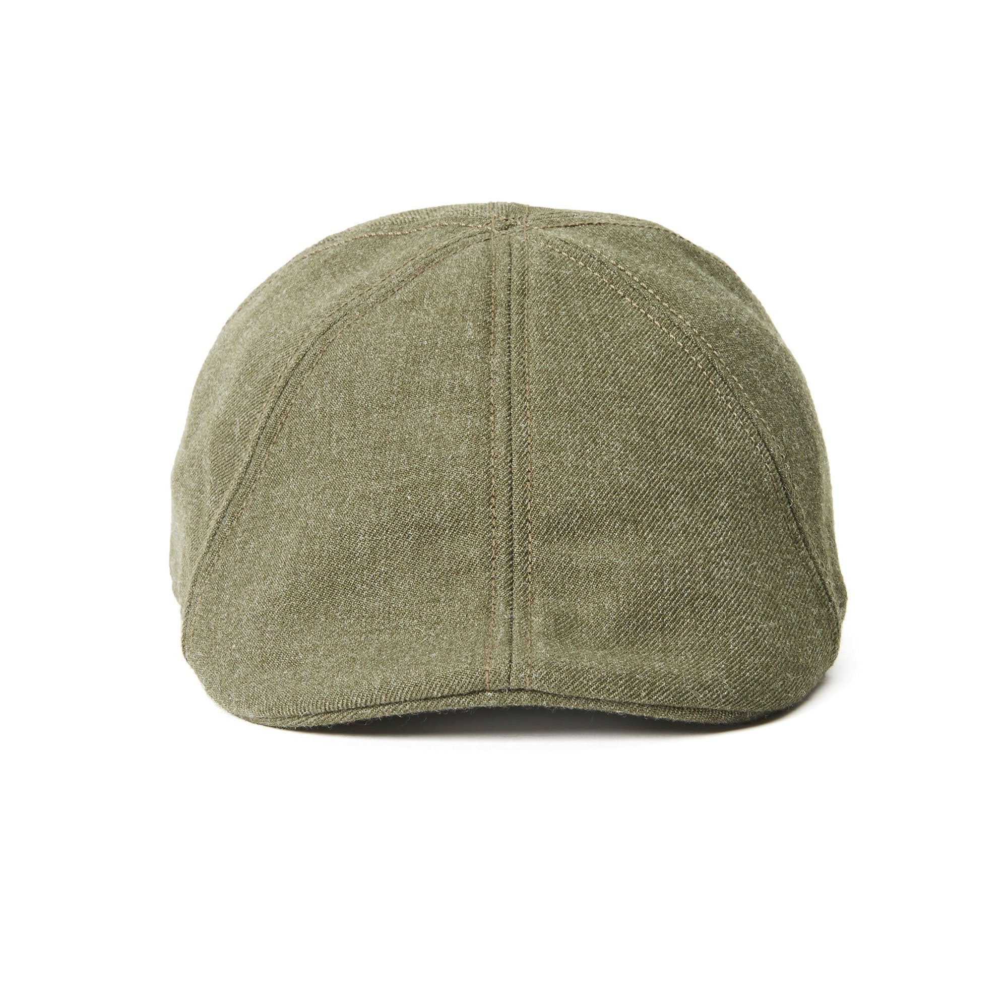 Goorin Bros. old town acrylic duckbill ivy flatcap Olive front view