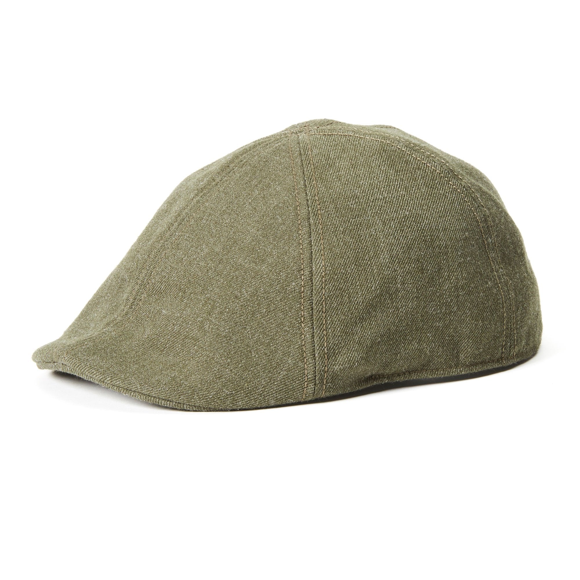 Goorin Bros. old town acrylic duckbill ivy flatcap Olive left side view