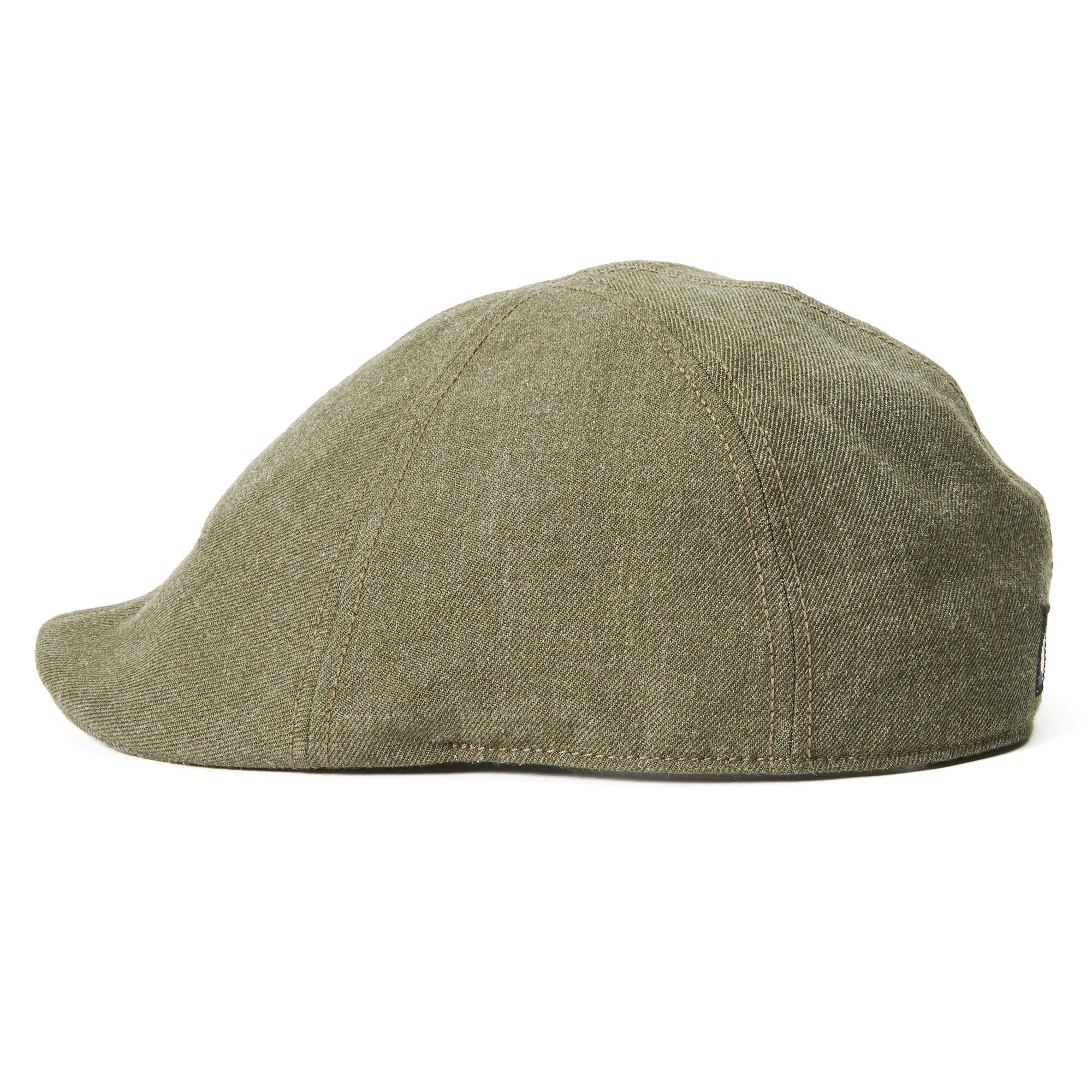 Goorin Bros. old town acrylic duckbill ivy flatcap Olive side view