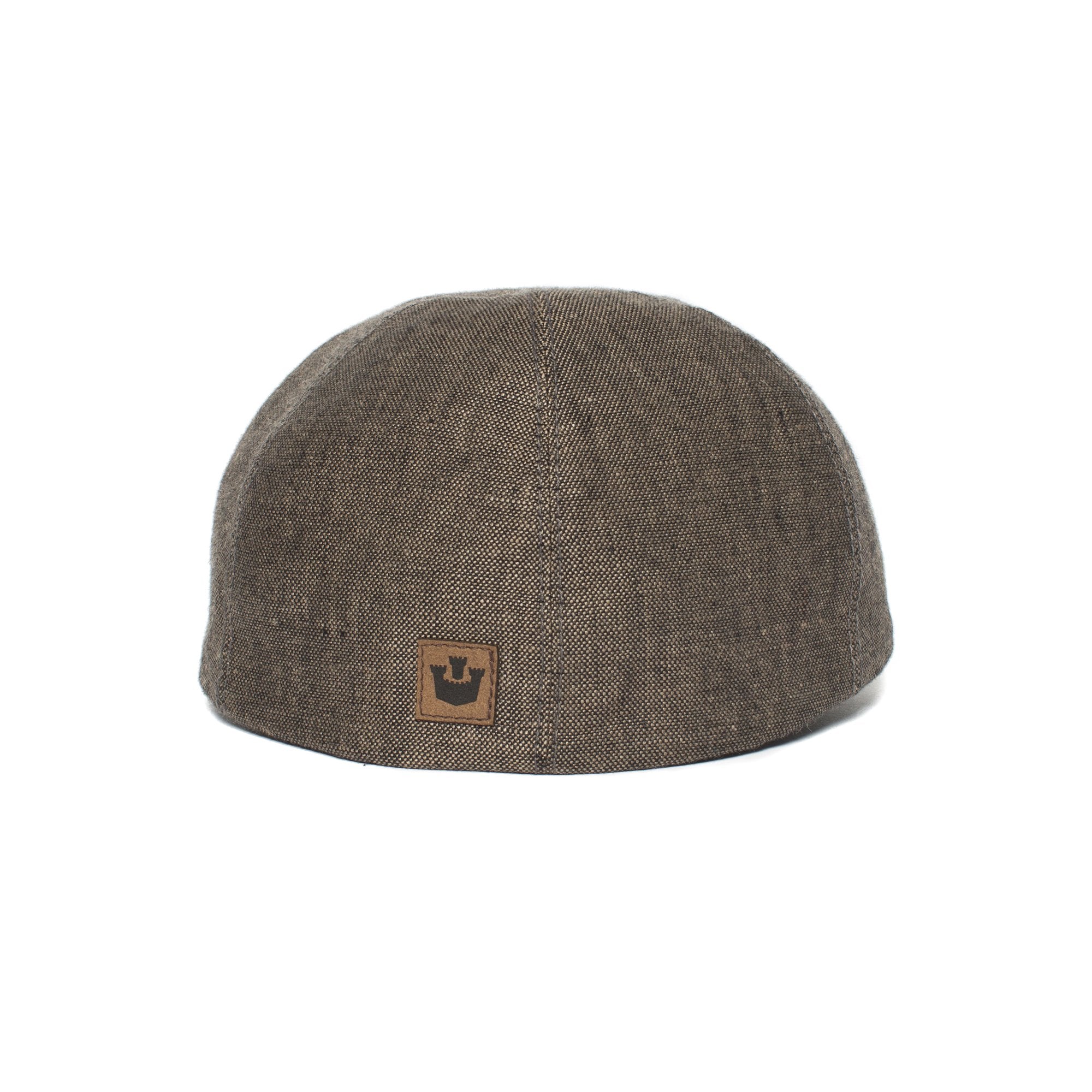 Goorin Bros. benjamin paul linen duckbill ivy flatcap Black back view