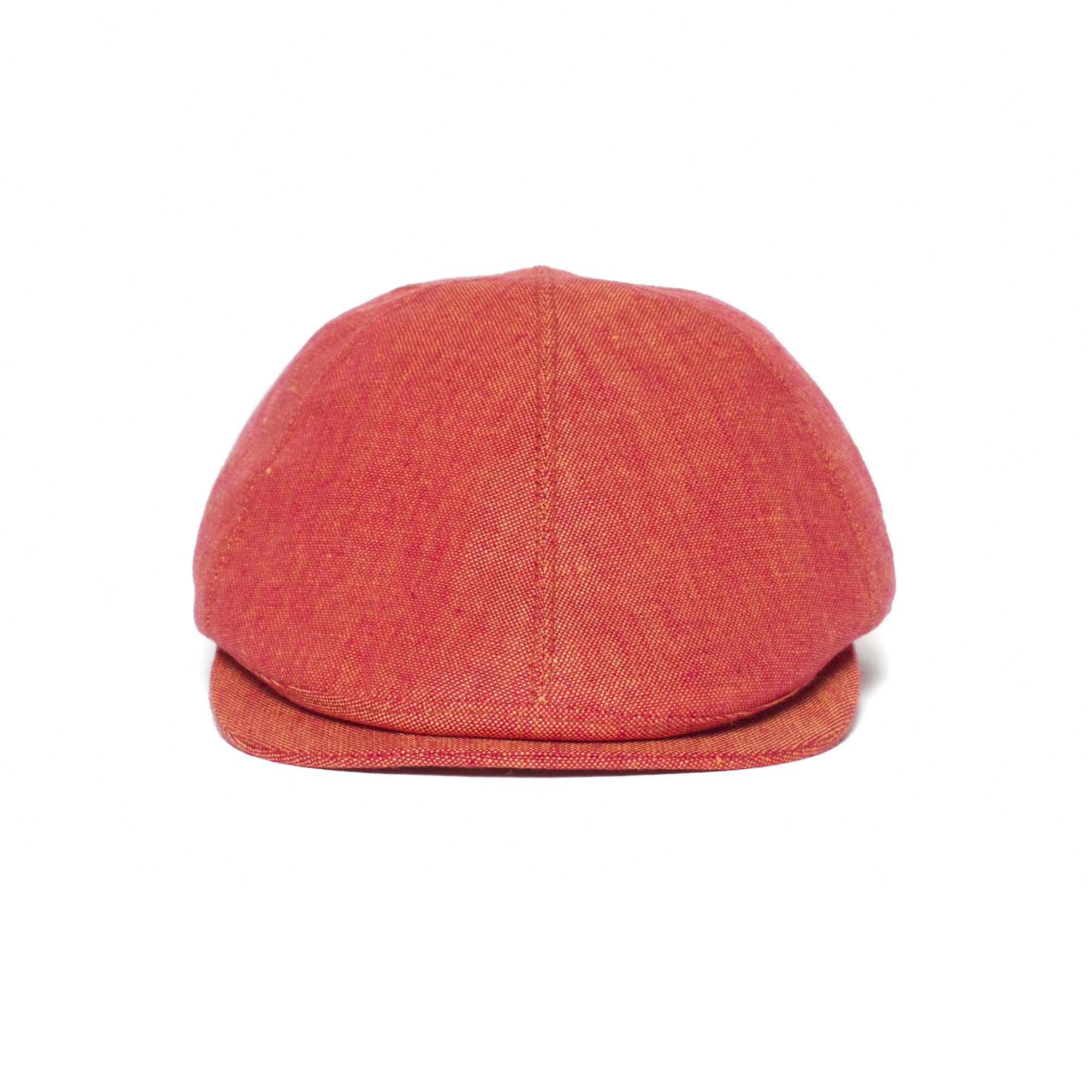 Goorin Bros. benjamin paul linen duckbill ivy flatcap Coral front view