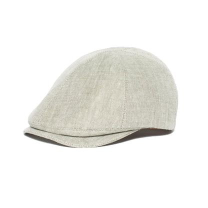 Goorin Bros. benjamin paul linen duckbill ivy flatcap Mint left side view