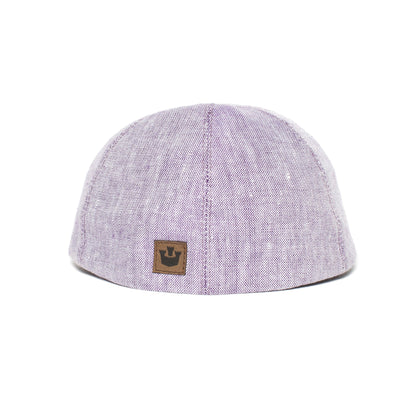 Goorin Bros. benjamin paul linen duckbill ivy flatcap Purple back view