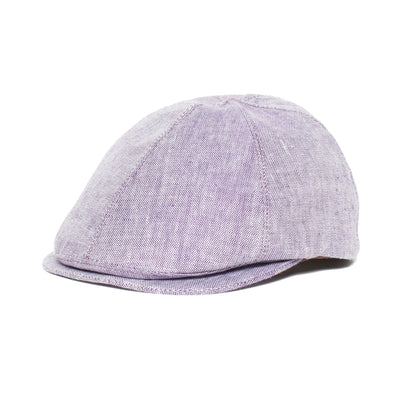 Goorin Bros. benjamin paul linen duckbill ivy flatcap Purple left side view