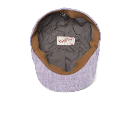 Goorin Bros. benjamin paul linen duckbill ivy flatcap Purple under view