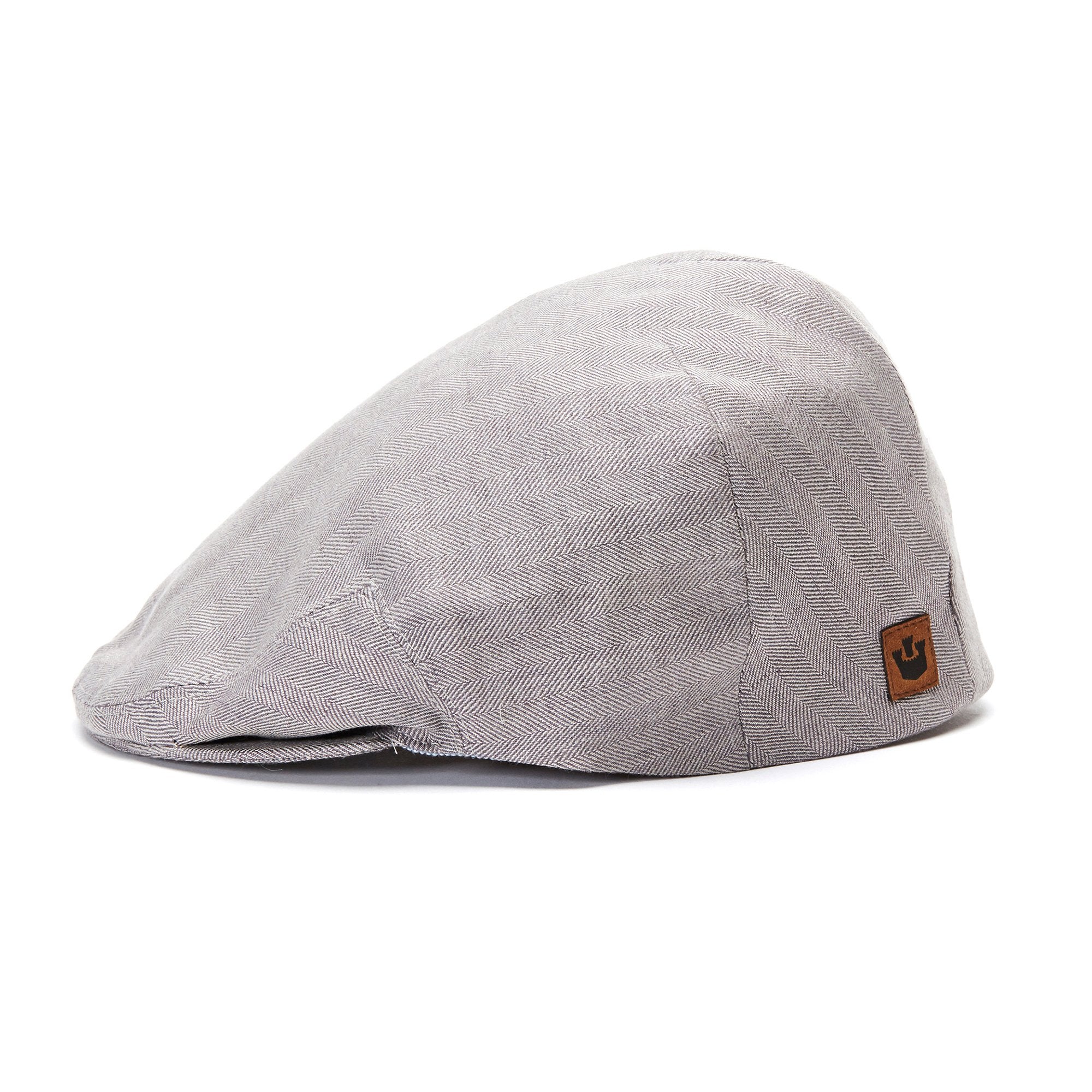 Goorin Bros. alfred linen low profile ivy flatcap Grey side view