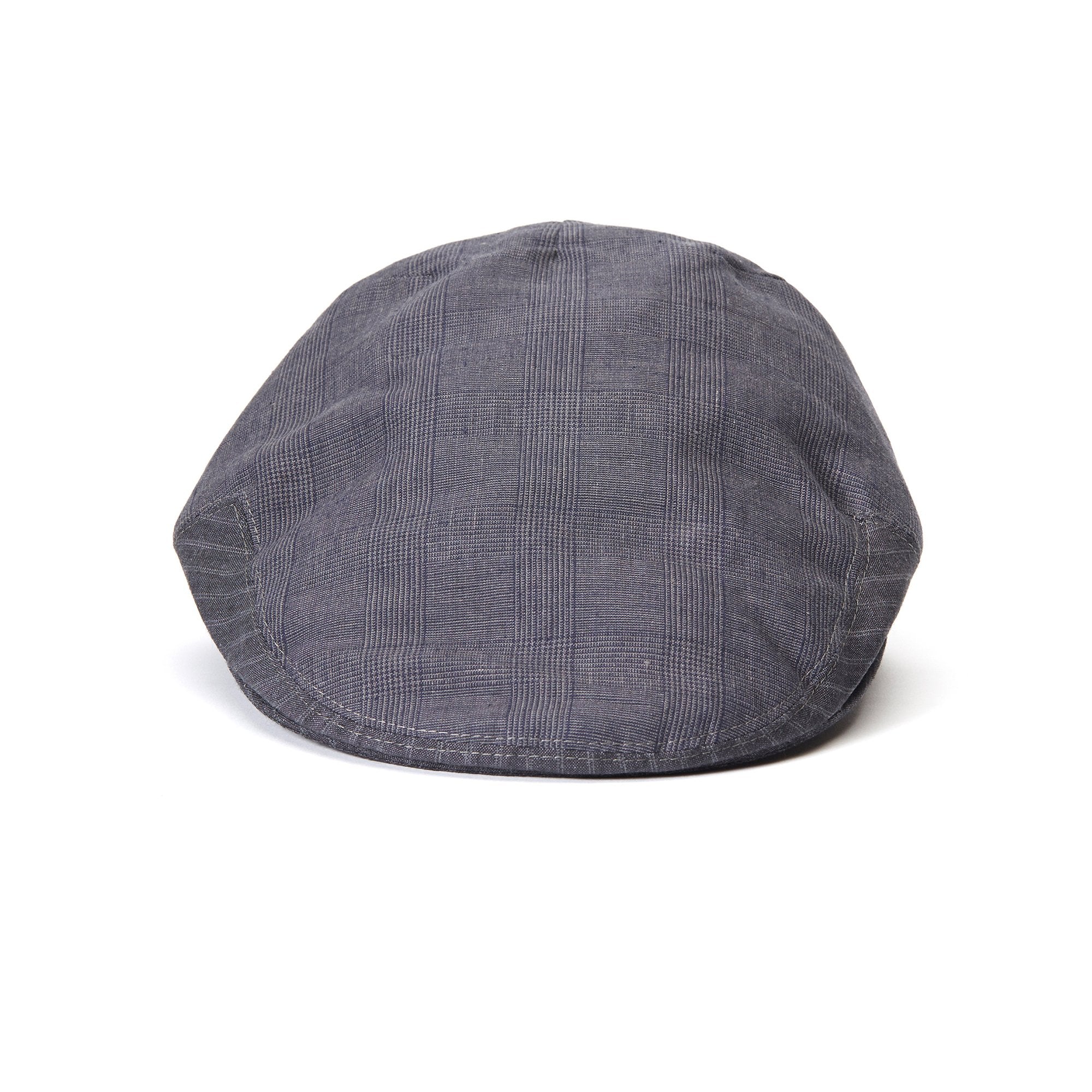 Goorin Bros. vladimir linen low profile ivy flatcap Navy front view