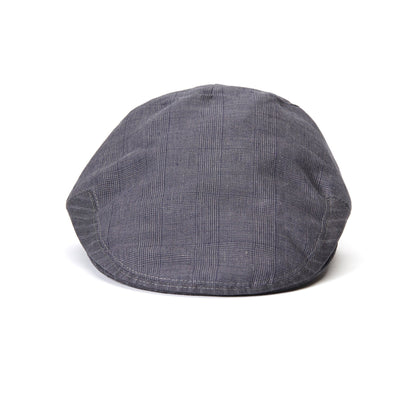 Goorin Bros. vladimir linen low profile ivy flatcap Navy front view