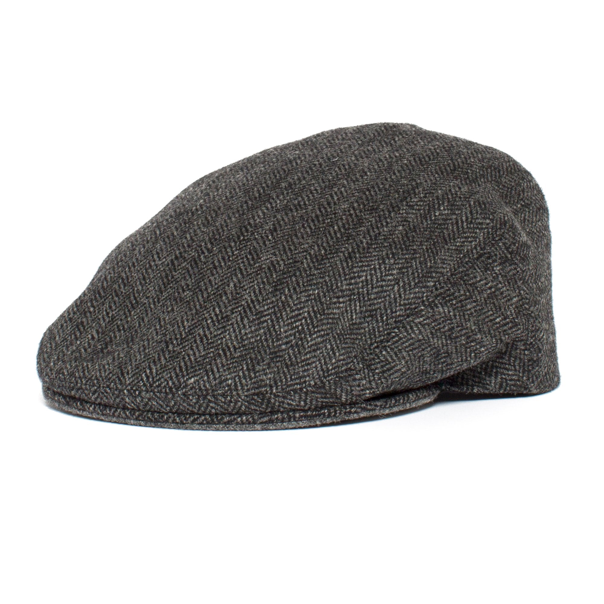 Goorin Bros. barnaby wool blend low profile ivy flatcap Charcoal left side view