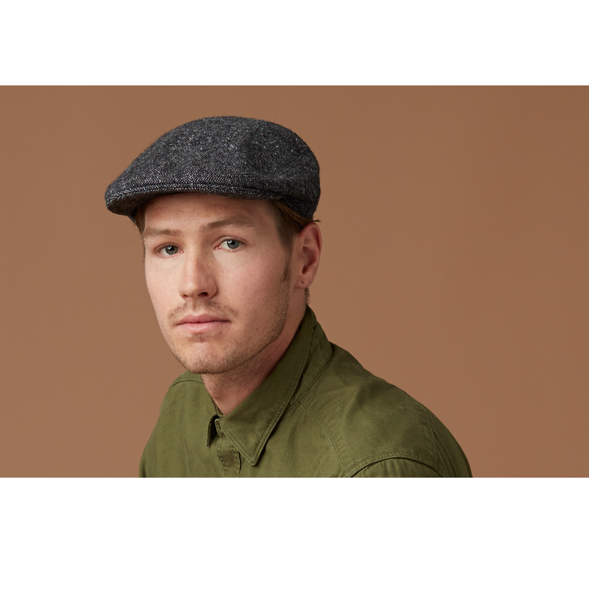 Goorin Bros. corwin wool blend low profile ivy flatcap Grey  mens styling